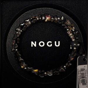 🖤💛💜NOGU Midnight Flutter .925 Sterling Silver Butterfly Wrap 💜💛🖤